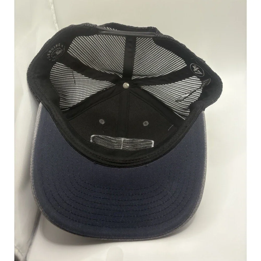 ’47 Brand New York Yankees Gray/Black Trucker Mesh Adjustable Snapback Hat